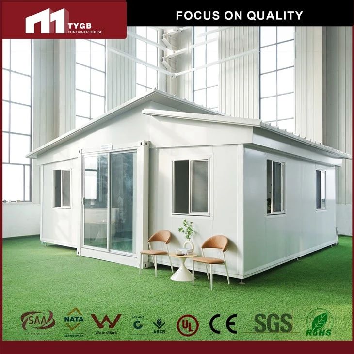 20ft Assembled Two Bedroom Home Prefab Expandable Container House