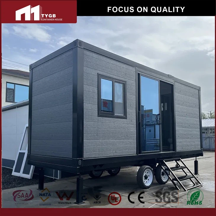 Pre Built Trailer Homes Flat Pack Guest House On Wheels